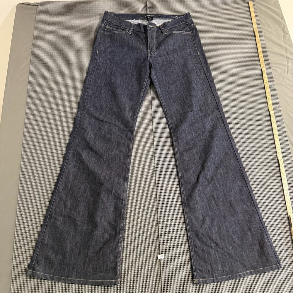 Calvin Klein Jeans Womens Size 6 Dark Wash Wide Leg Denim Blue